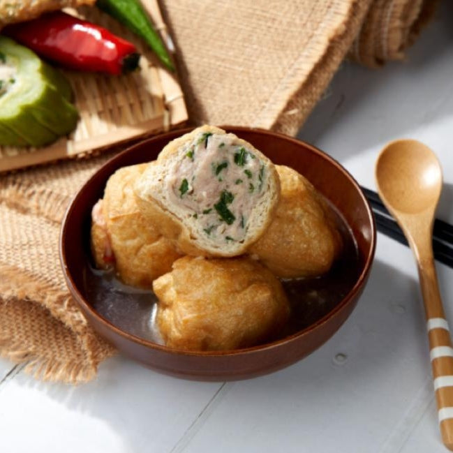 文冬广西豆腐卜 Bentong Guang Xi Stuffed Beancurd Puff